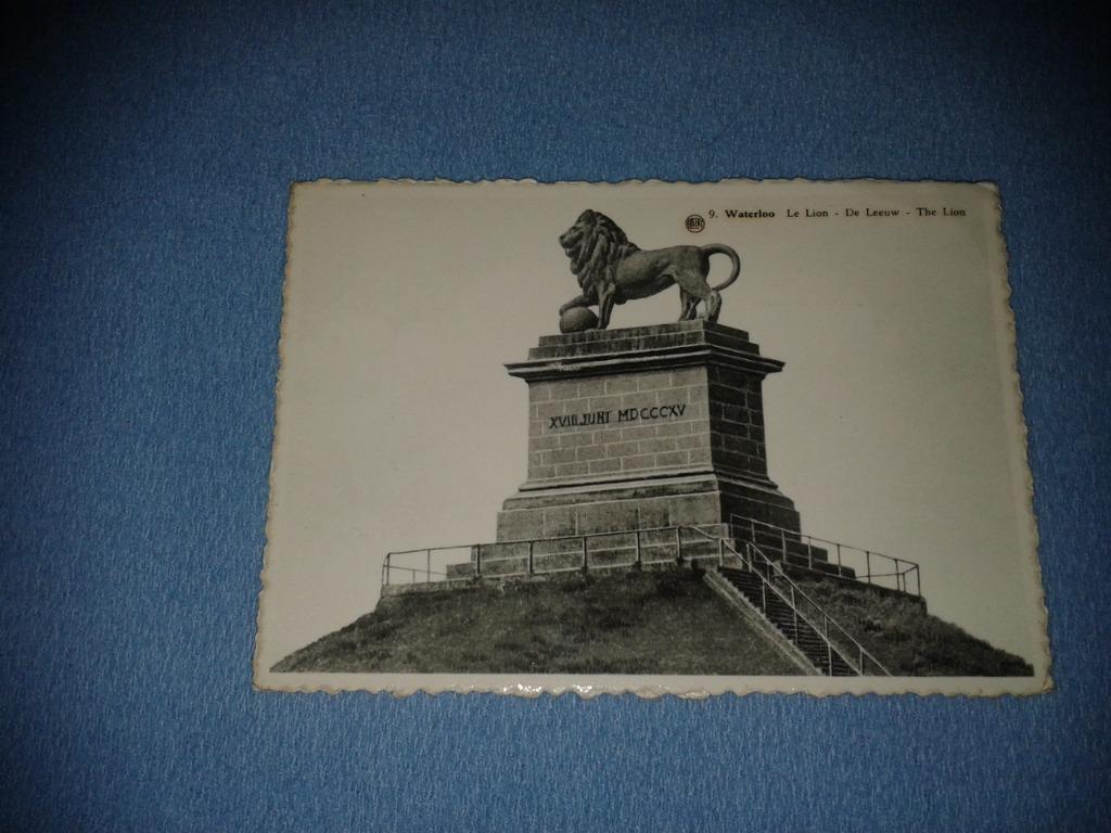 carte postale ancienne Waterloo (Belgique), Enlèvement ou Envoi, 1960 à 1980, Affranchie
