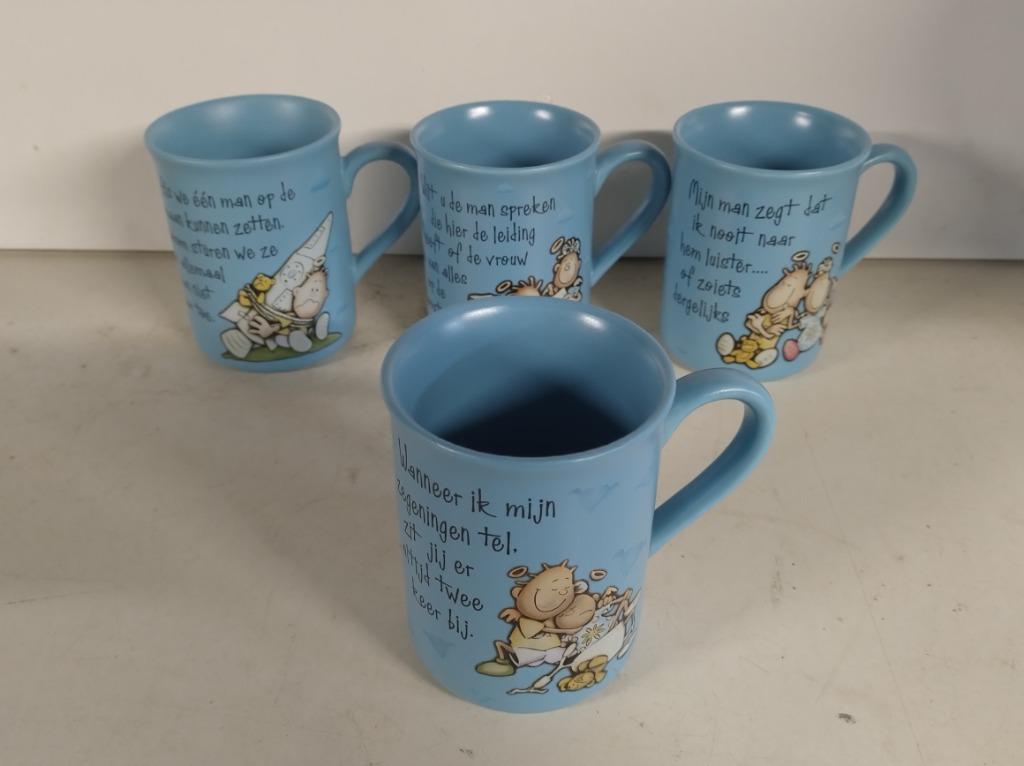 Lot mokken Angels at heart met teksten - Nieuw, Ophalen of Verzenden, Nieuw
