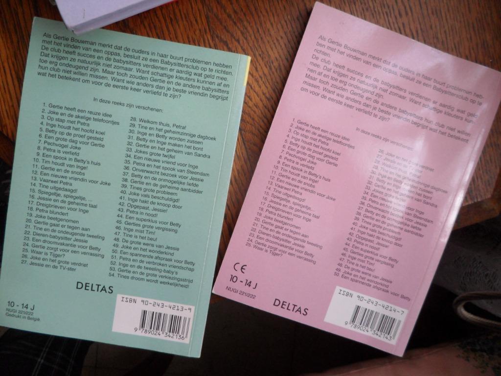 babysitters club, Boeken, Ophalen of Verzenden