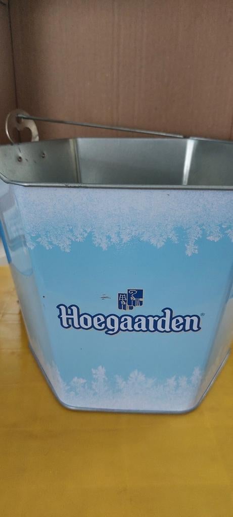 Seau à glace hoegaarden, Collections, Marques de bière, Enlèvement ou Envoi, Comme neuf