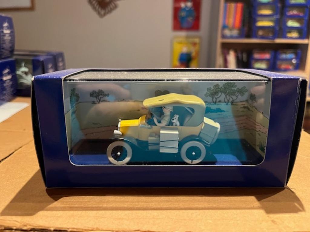 kuifje Tintin auto 1/43 nr 3 bieden vanaf 20€, Verzamelen, Ophalen of Verzenden, Kuifje, Zo goed als nieuw