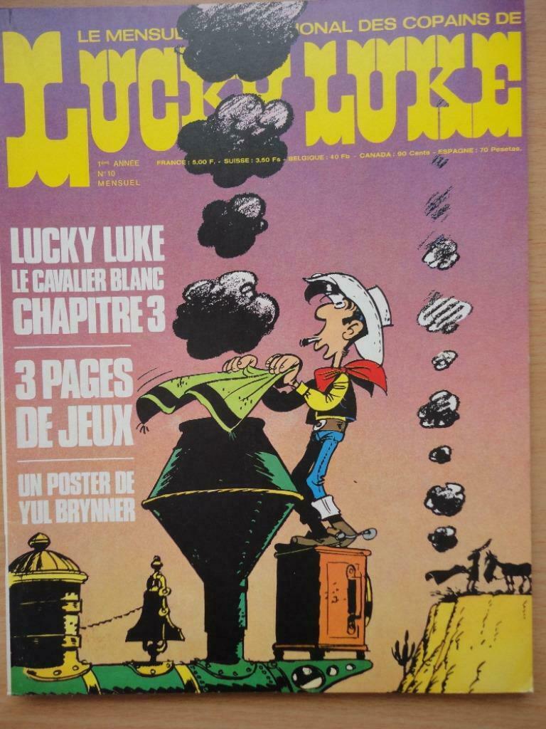1974 Magazine international mensuel Lucky Luke N°10 goscinny, Enlèvement ou Envoi, Neuf