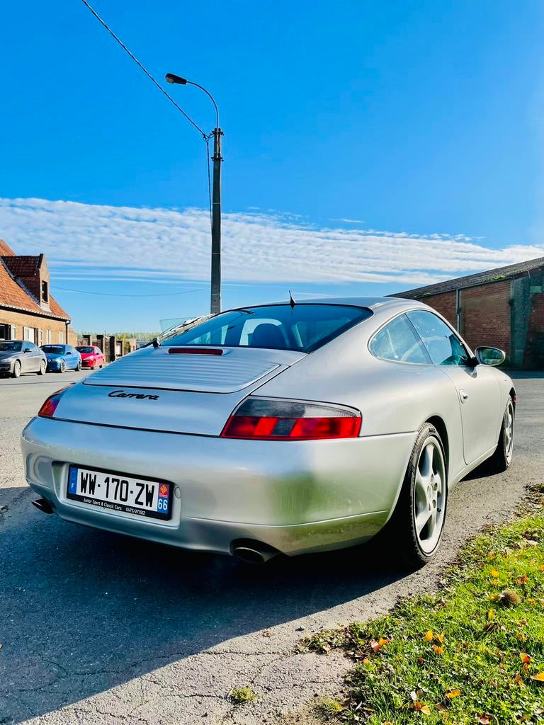 Porsche 911/996 —> bijna oldtimer!, Handgeschakeld, Particulier, Zilver of Grijs, Te koop