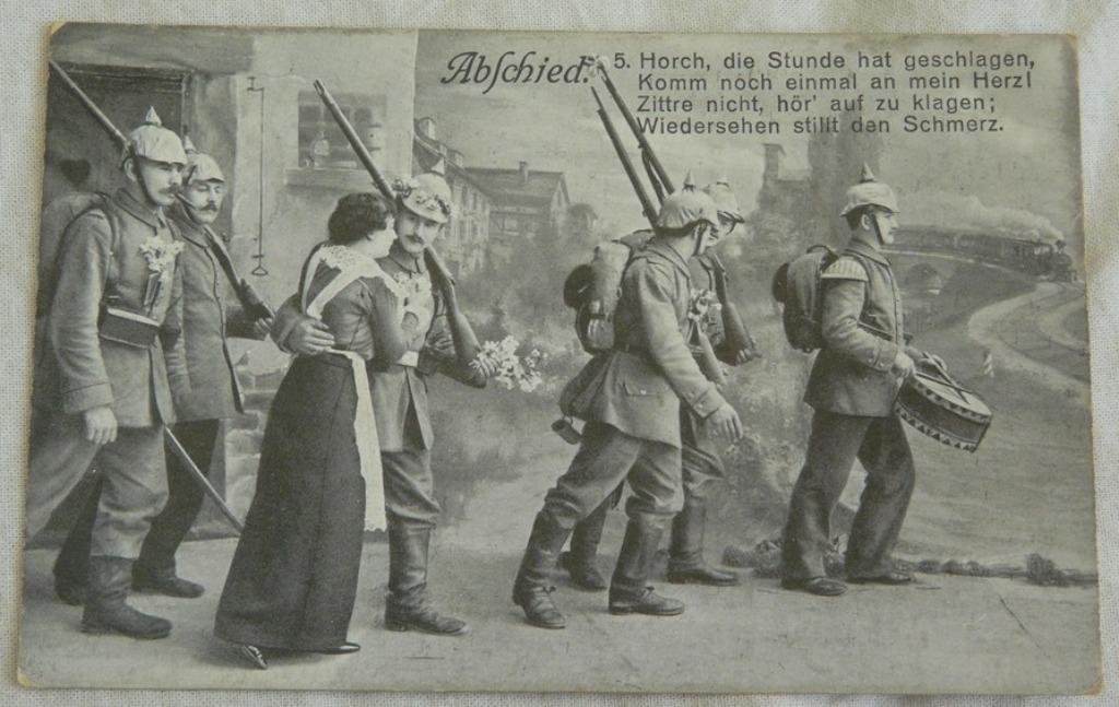 Postkaart, Veldpost, Res-Inf-Regt. Nr.67 / II. Batl., 1915., Ophalen of Verzenden, Landmacht, Overige typen