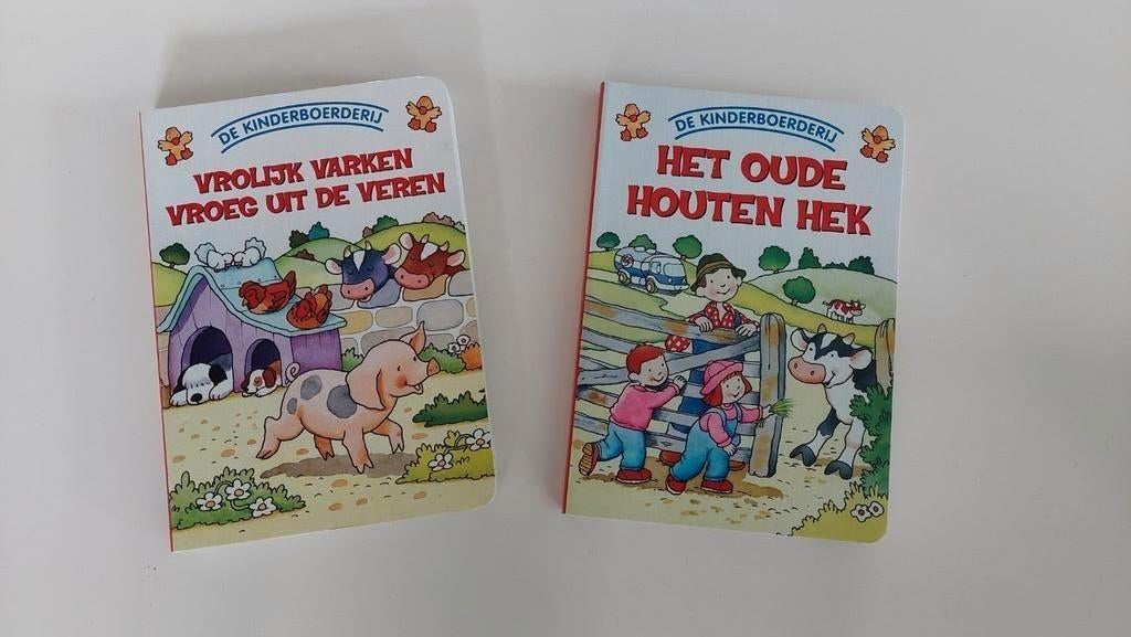2 boekjes van De Kinderboerderij, Ophalen of Verzenden, Zo goed als nieuw