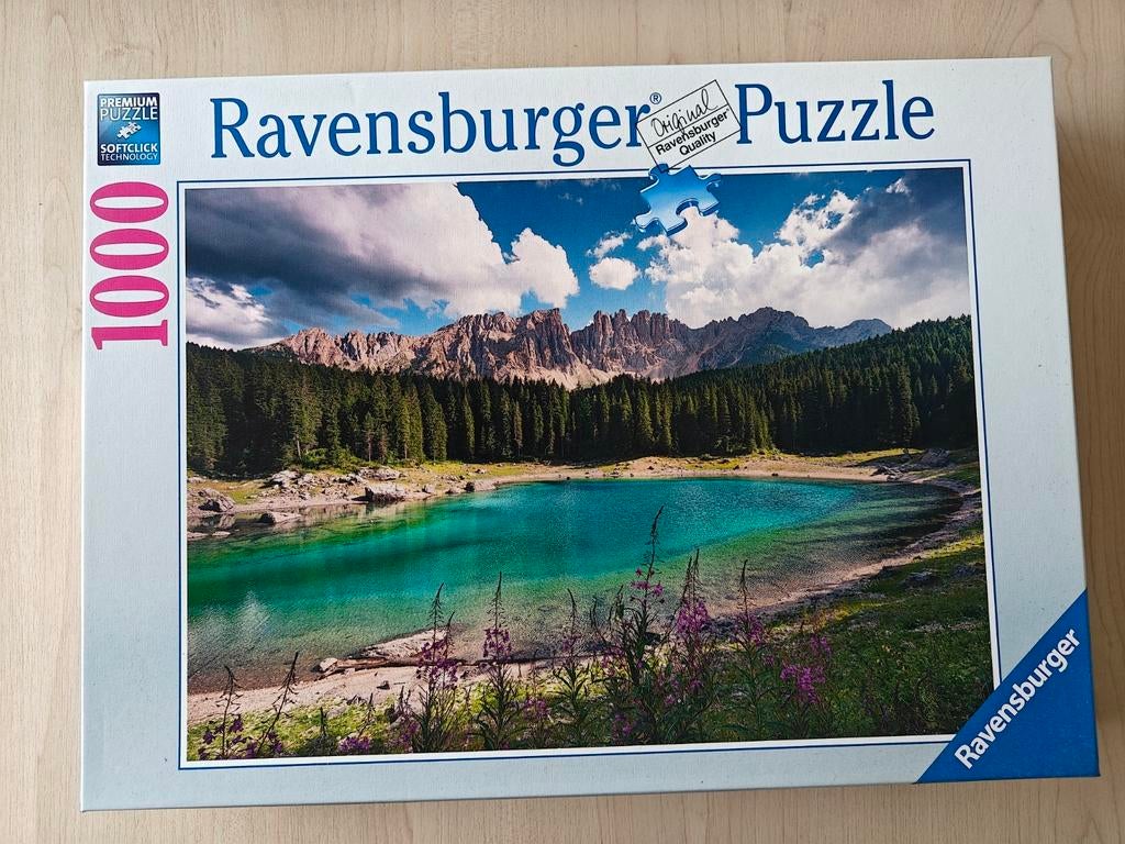 Puzzel Ravensburger 1000 stukjes, Prachtige Dolomieten, Enlèvement ou Envoi, Comme neuf