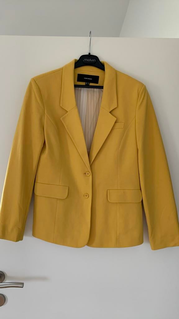 Blazer Vero Moda, maat 42, in perfecte staat, Kleding | Dames, Vero Moda, Geel, Maat 42/44 (L), Ophalen of Verzenden