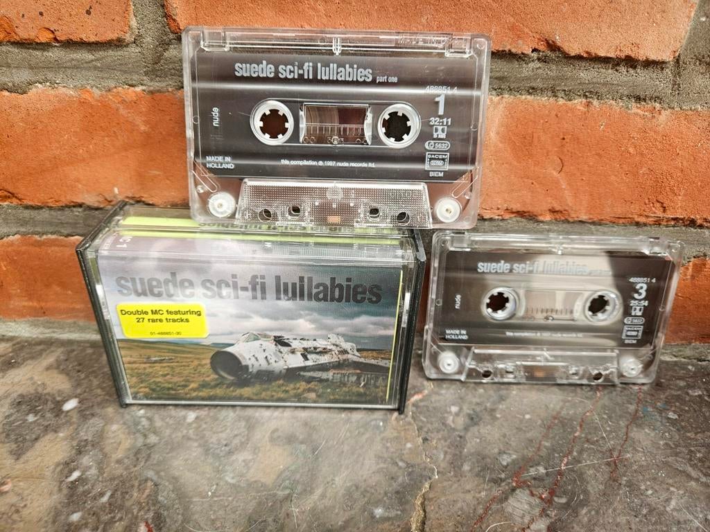 Suede — Coffret de 2 cassettes Sci-Fi Lullabies | BritPop/Al, Enlèvement ou Envoi