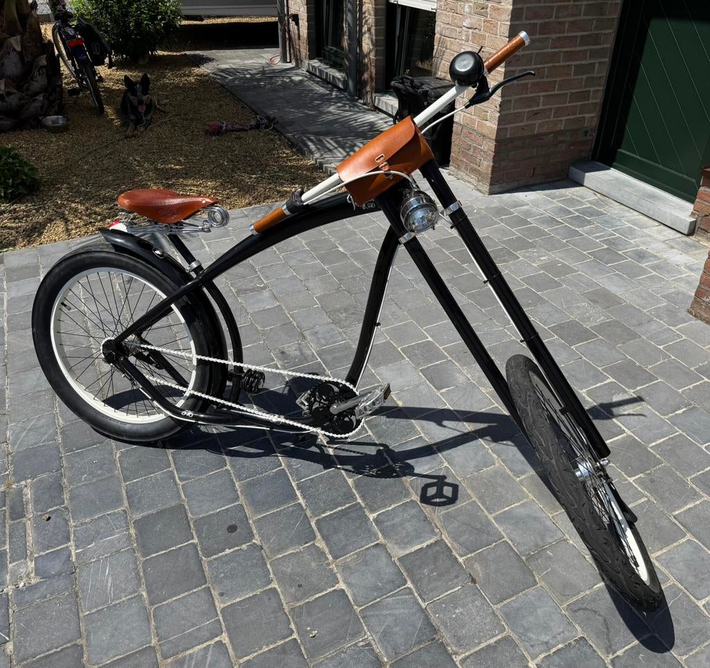 Chopper bike "project 346", Fietsen en Brommers, Ophalen, Zo goed als nieuw, Chopper