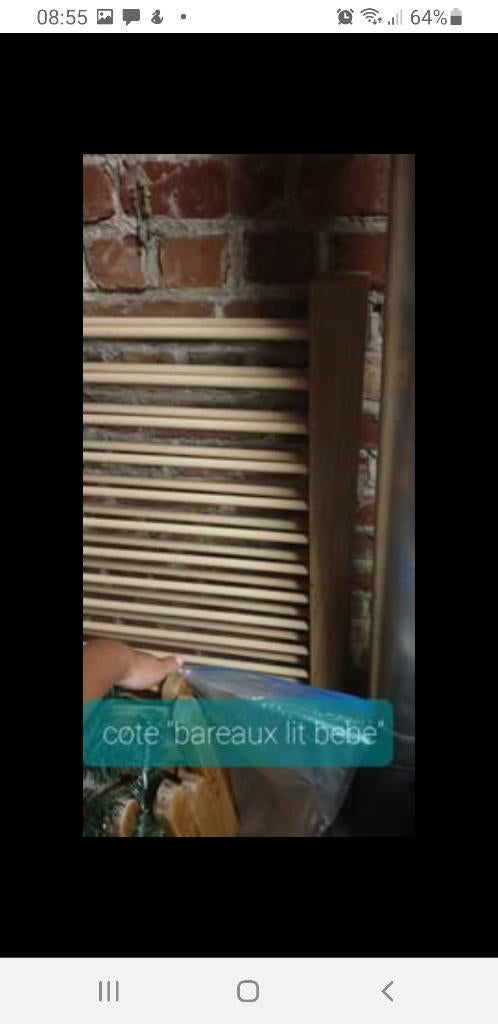 Chambre a coucher enfant, Enlèvement, Comme neuf, Une personne