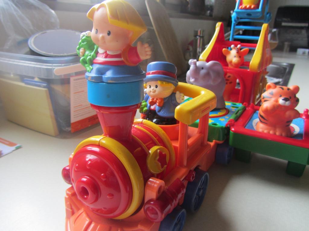 DIERENTREIN, Kinderen en Baby's, Ophalen, Zo goed als nieuw, Complete set, Duplo