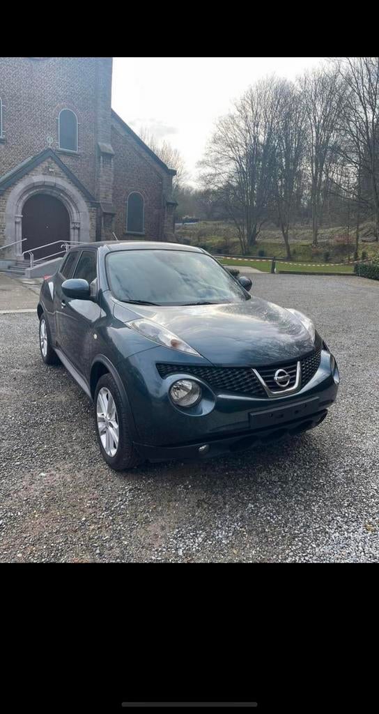 Nissan Juke/donkerblauw 1.6 /12/12/autogarantie 12 maanden, Auto's, Automaat, Euro 5, Blauw, Bedrijf