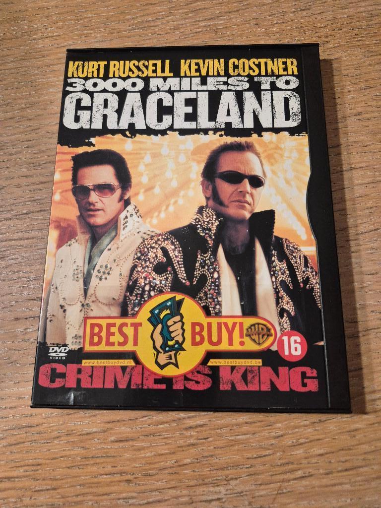Dvd 3000 Miles to Graceland, CD & DVD, DVD | Thrillers & Policiers, À partir de 16 ans, Enlèvement ou Envoi, Comme neuf, Thriller d'action