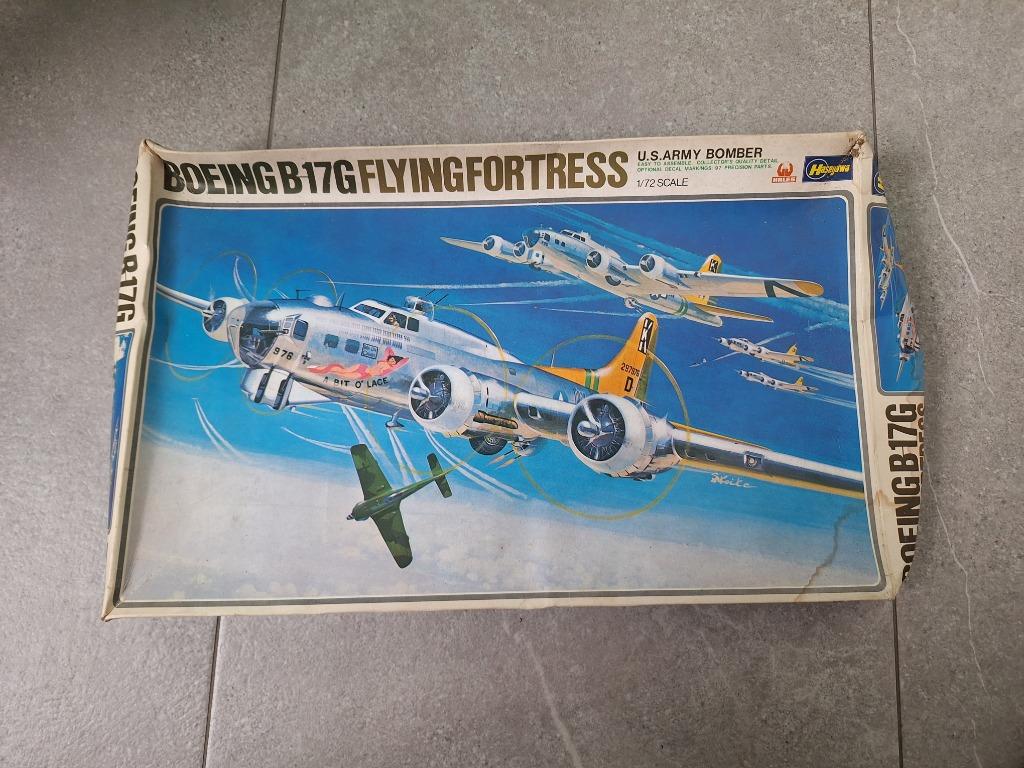 Hasegawa Boeing B-17G FlyingFortress, Hobby & Loisirs créatifs, Modélisme | Avions & Hélicoptères, Enlèvement, Hasegawa