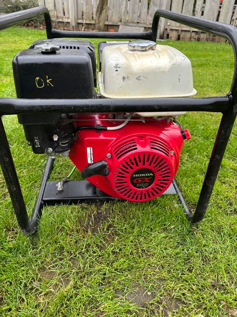 Honda generator 7kVA - Honda GX390 motor Topstaat !, Ophalen of Verzenden