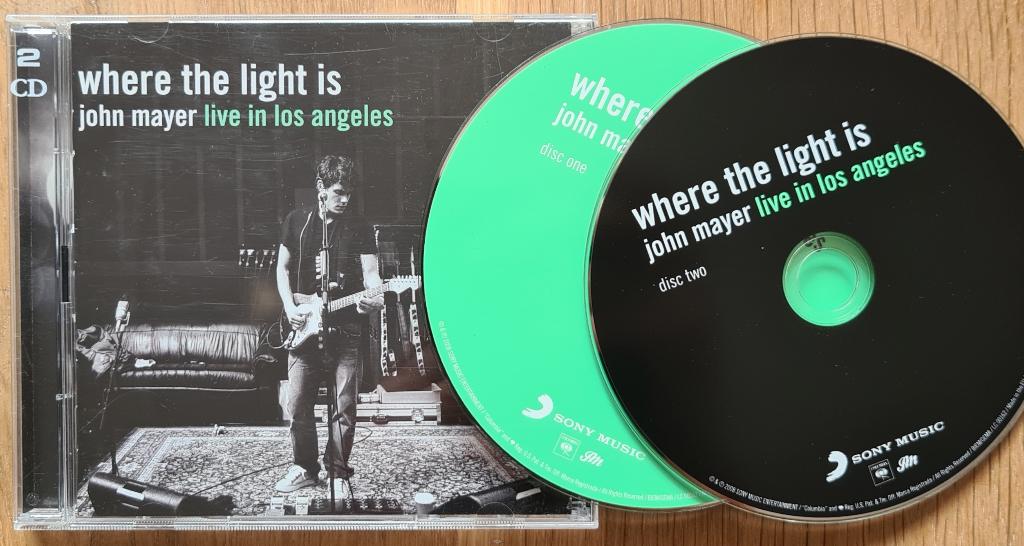 JOHN MAYER - Where the light is (Live in L.A.) ( 2CD ), CD & DVD, CD | Rock, Utilisé, Pop rock, Envoi