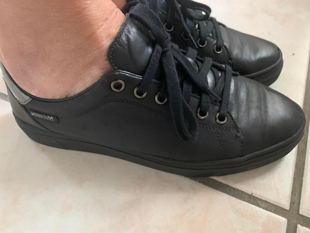 Stevige schoenen Mephisto 38 zwart kwaliteitsleer, Ophalen of Verzenden