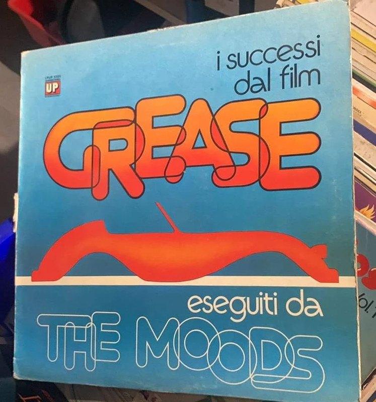 The Moods — Het succes van de film Grease, Ophalen of Verzenden, Gebruikt, 12 inch