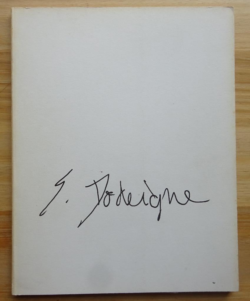 Eugène Dodeigne, 1973, Veranneman Bruxelles, Boeken, Ophalen of Verzenden, Gelezen, Schilder- en Tekenkunst