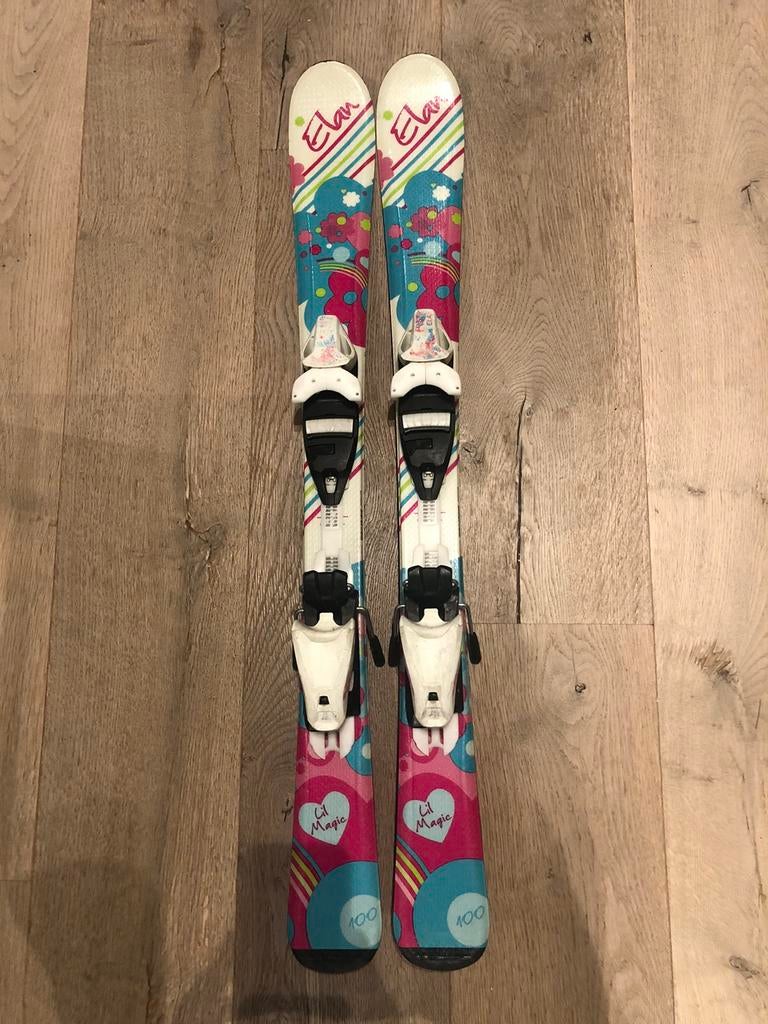 Ski Elan Lil’Magic 100, Sport en Fitness, Skiën en Langlaufen, Overige merken, Gebruikt, 100 tot 140 cm, Ophalen of Verzenden