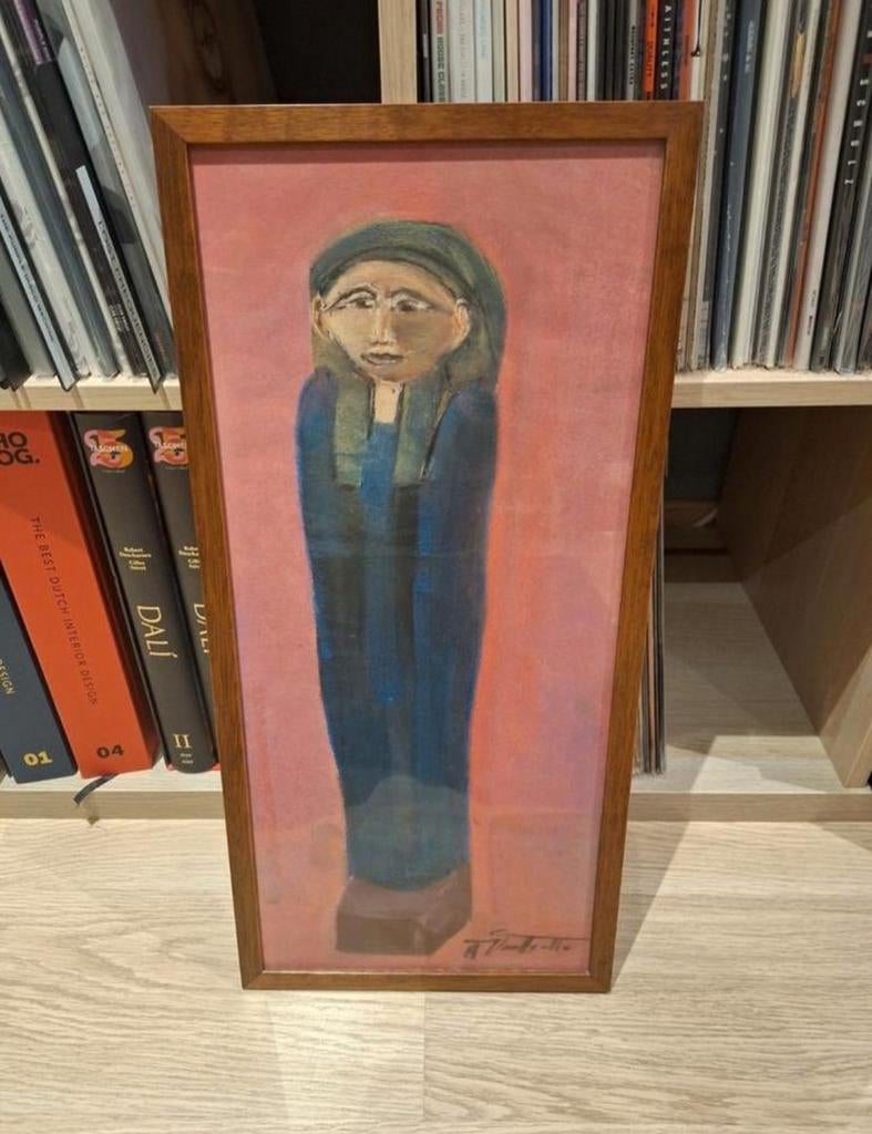 Mooi Schilderij. - H.Van Hecke, Antiek en Kunst, Kunst | Schilderijen | Klassiek, Ophalen of Verzenden