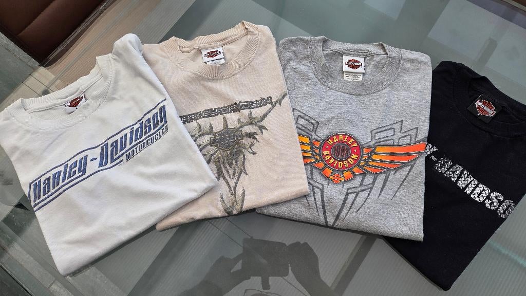 Harley Davidson dames T-shirt ( 4 st. ), Motoren, Overige typen, Harley Davidson, Ophalen of Verzenden, Dames