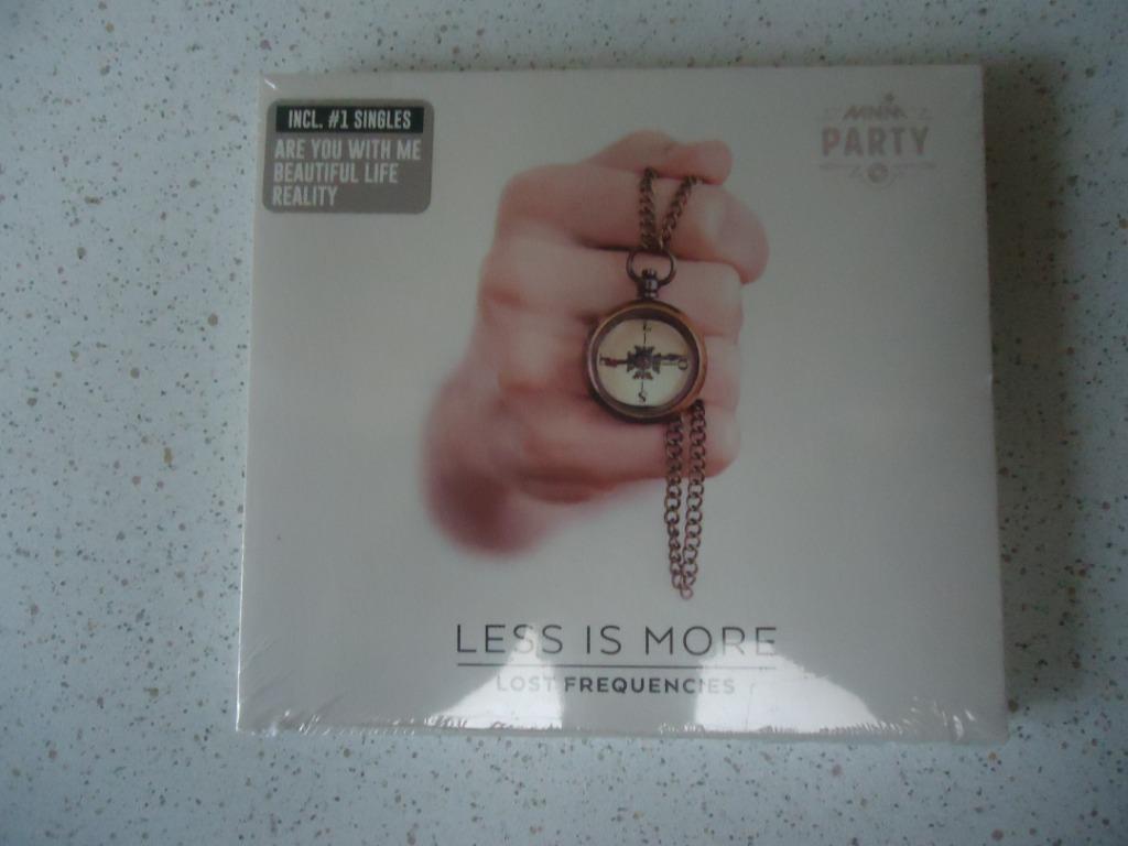 Lot 138 Nieuwe CD van "Lost Frequencies" Less Is More., Enlèvement ou Envoi, Neuf, dans son emballage, Trip Hop ou Breakbeat