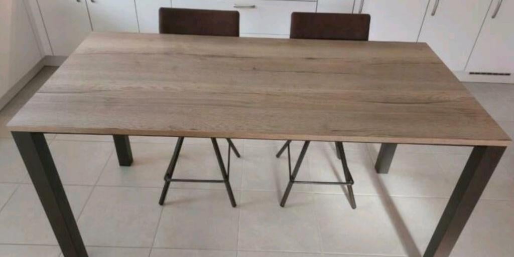 Table haute Perfecta 180*90, 150 à 200 cm, Cinq personnes ou plus, Comme neuf, Enlèvement