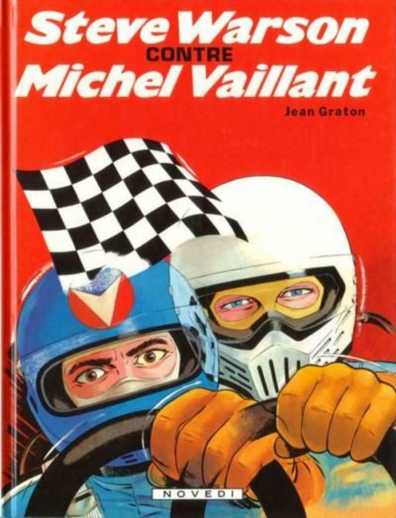 Michel Vaillant,Steve Warson contre Michel Vaillant,Première, Eén stripboek, Ophalen of Verzenden, Gelezen