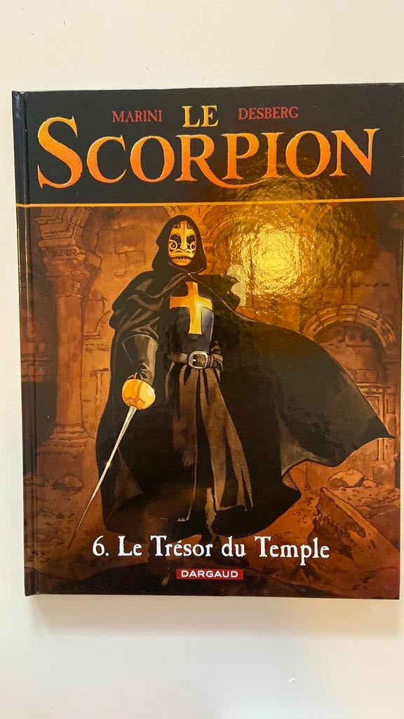 Le Scorpion 6 Le tresor du Temple, Enlèvement, Comme neuf