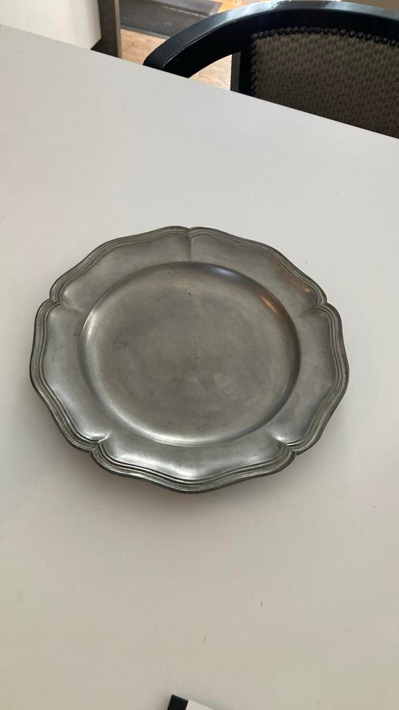 Tinnen schaal, Antiek en Kunst, Ophalen of Verzenden