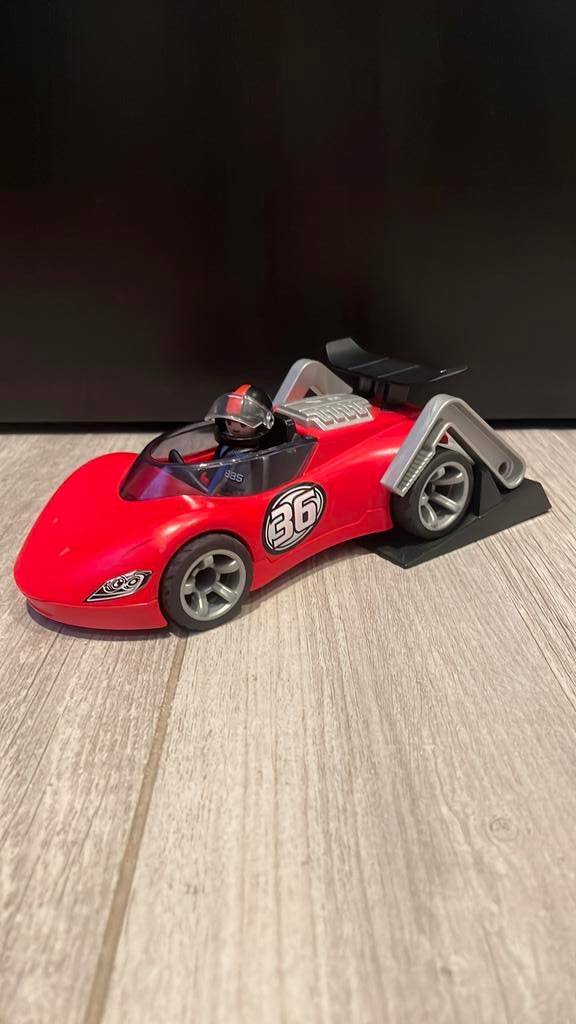 Playmobile raceauto, Kinderen en Baby's, Ophalen of Verzenden, Zo goed als nieuw