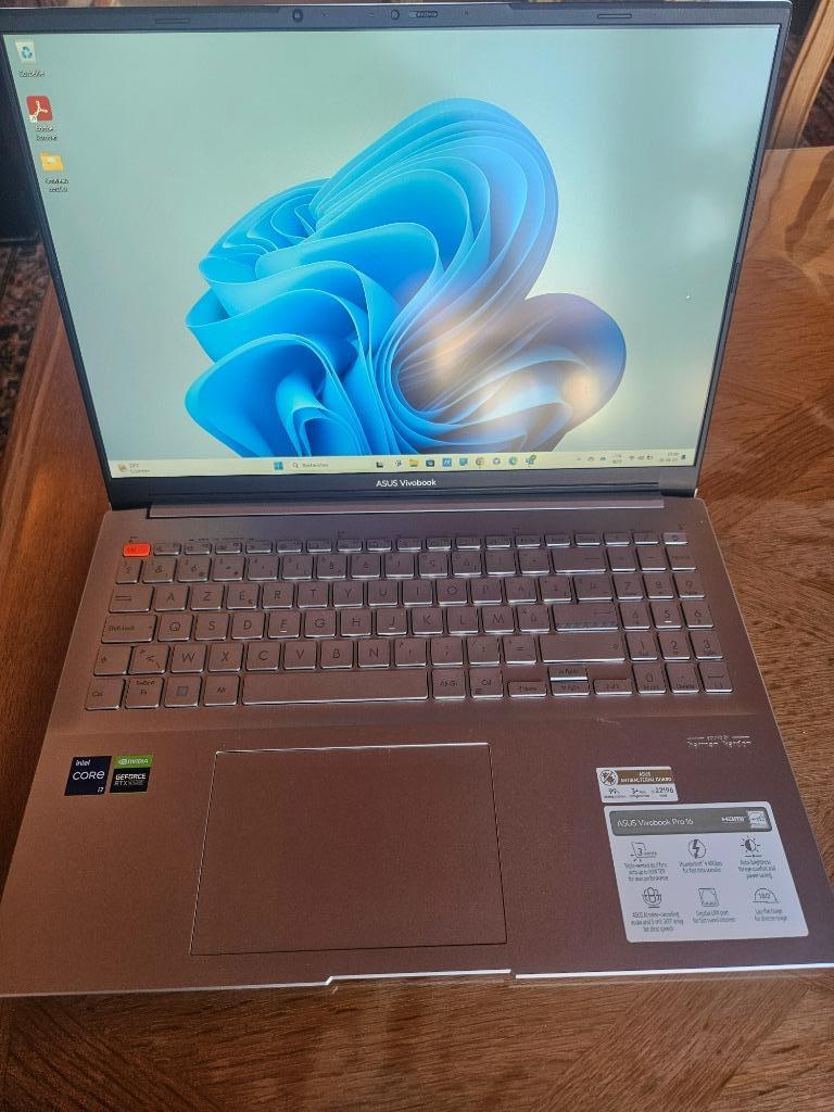 Asus Vivobook Pro 16 K6602ZC-MB100W, Ophalen, I7 Intel Core, ASUS, 512 GB