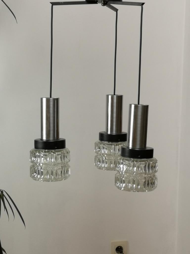 Belle lampe en cascade vintage, Maison & Meubles, Lampes | Suspensions, Enlèvement ou Envoi