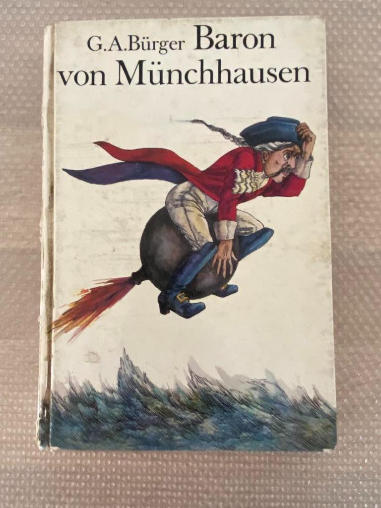 Boek Avonturen van Baron von Münchhausen (G.A. Bürger), Enlèvement ou Envoi, Utilisé