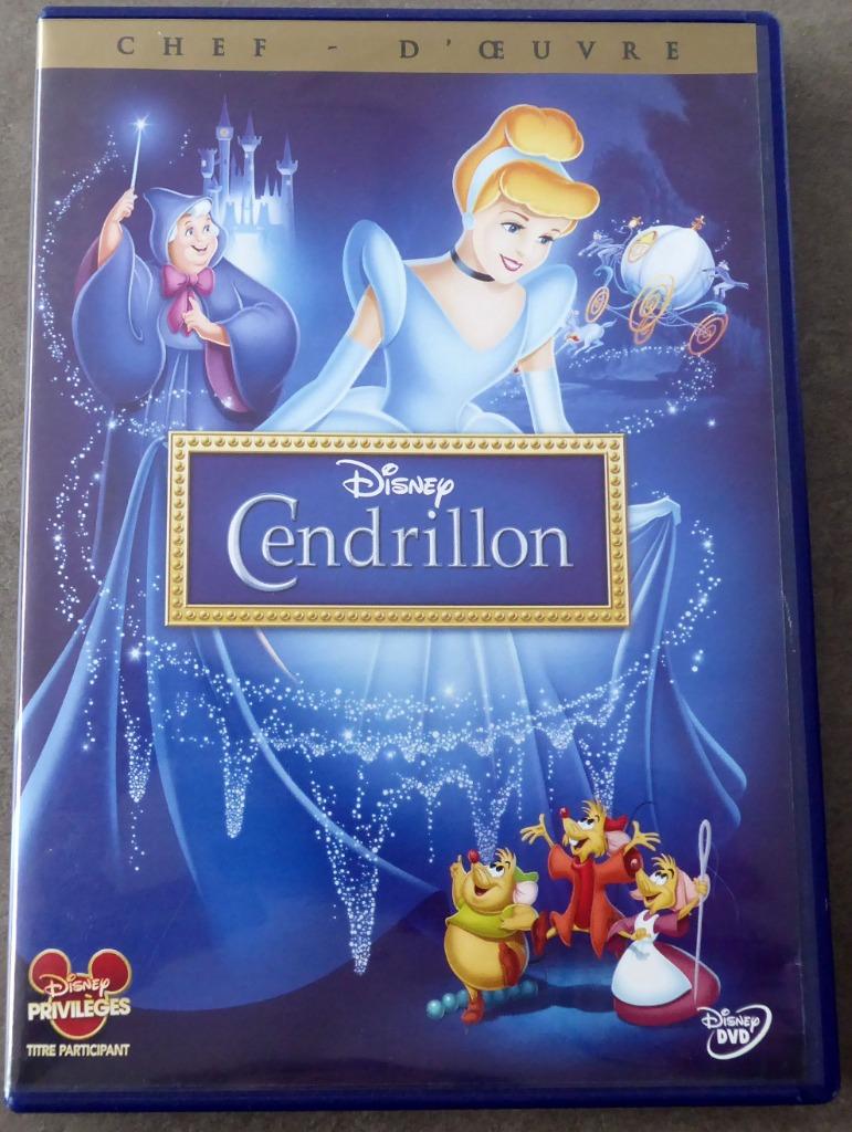 DVD - Cendrillon - Disney Chef-d'oeuvre n 14, Enlèvement ou Envoi, Utilisé, Dessin animé