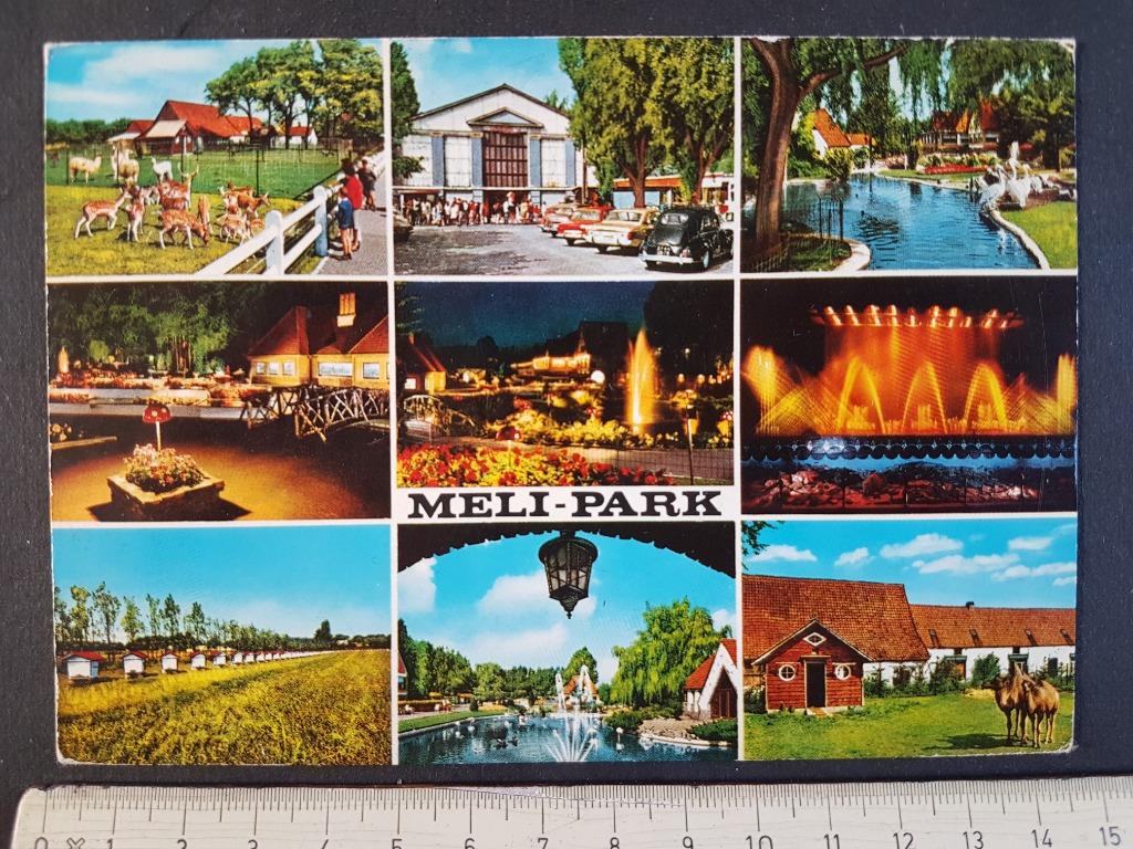 Postkaart MELI - PARK Adinkerke De Panne, Ophalen of Verzenden, 1960 tot 1980, Gelopen, West-Vlaanderen