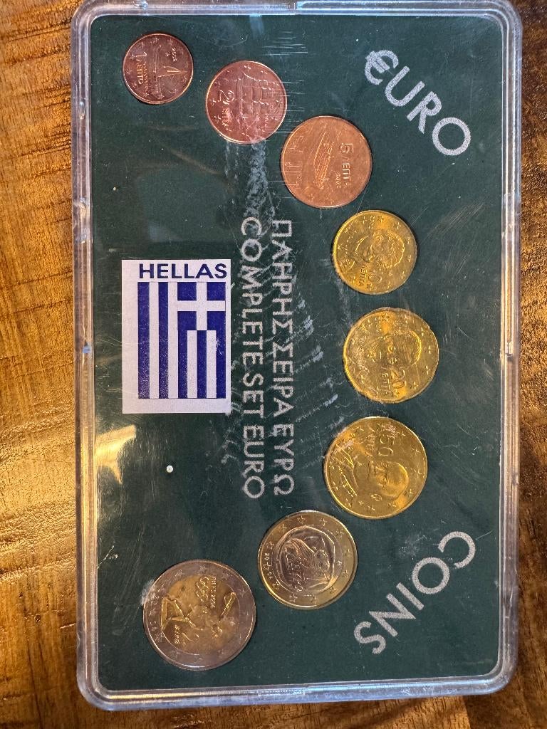 griekse euromunten collector, Enlèvement, Grèce, Série
