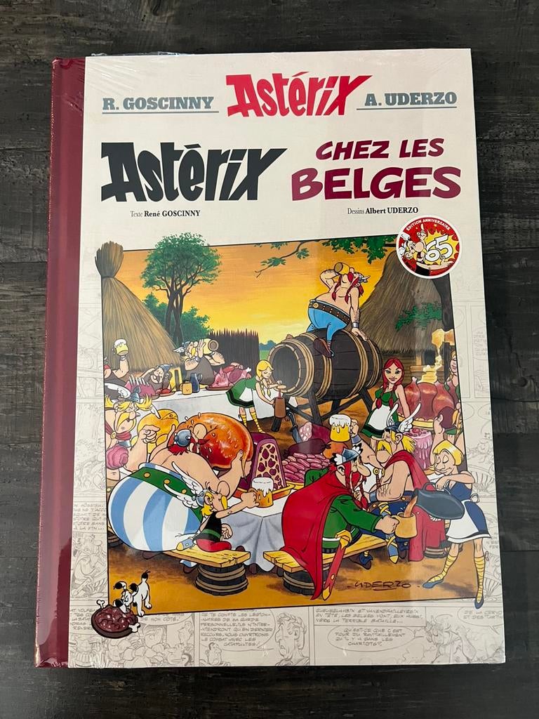 Astérix belges anniversaire luxe grand neuf blister, Livres, Enlèvement, Neuf