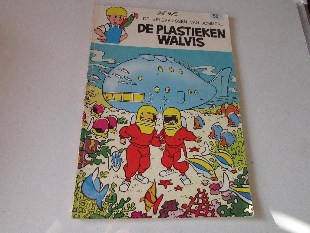 JOMMEKE, DE PLASTIEKEN WALVIS, Eén stripboek, Ophalen of Verzenden, Gelezen, Jef Nys