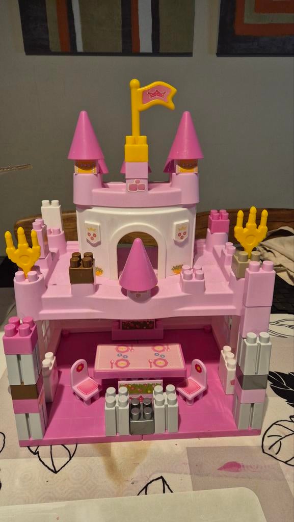 Speelgoed Kasteel, Kinderen en Baby's, Speelgoed | Poppenhuizen, Ophalen, Zo goed als nieuw