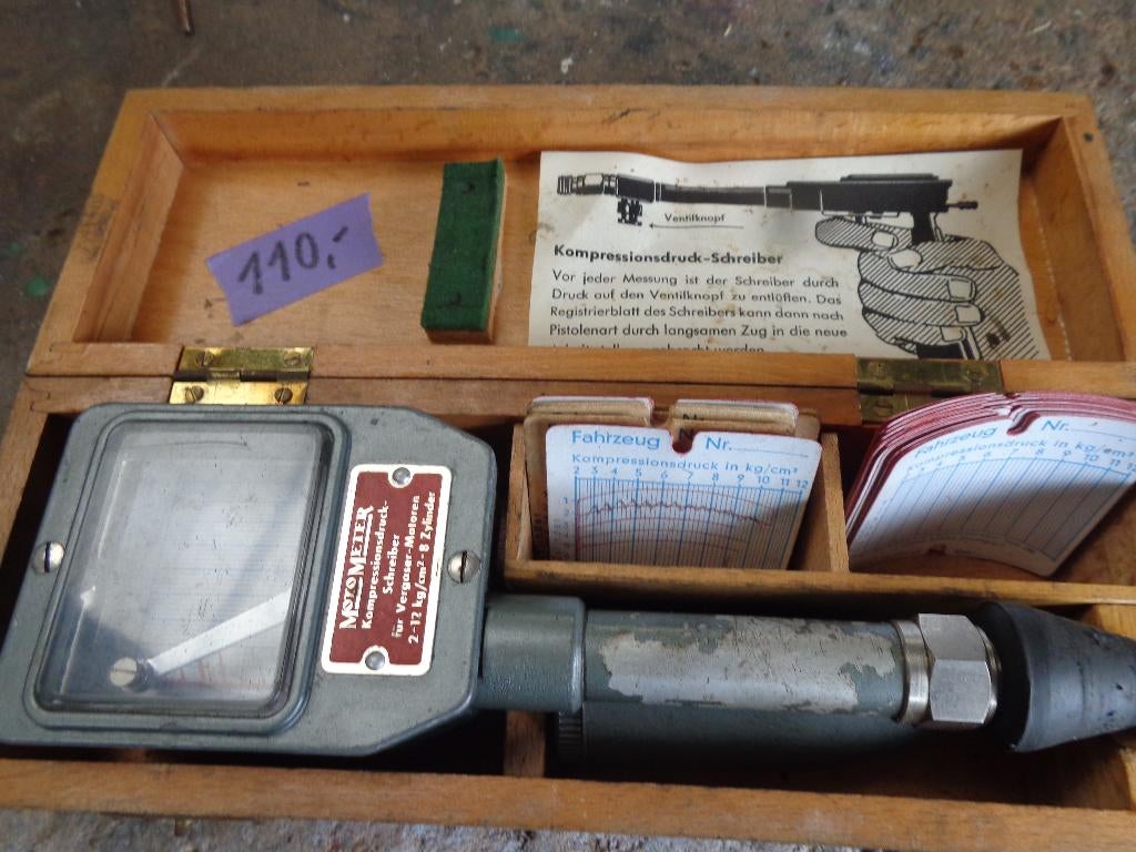 Compressie meter, Auto diversen, Autogereedschap, Ophalen of Verzenden, Gebruikt