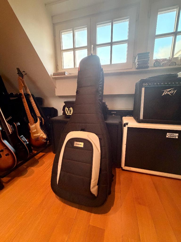 Mono M80 Dual Guitar Case - Gigbag, Muziek en Instrumenten, Behuizingen en Koffers, Ophalen, Zo goed als nieuw, Elektrische gitaar