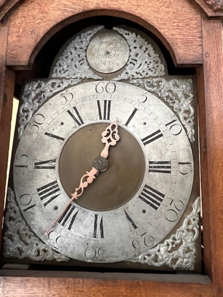 Antieke staande klok (intact binnenwerk), Ophalen