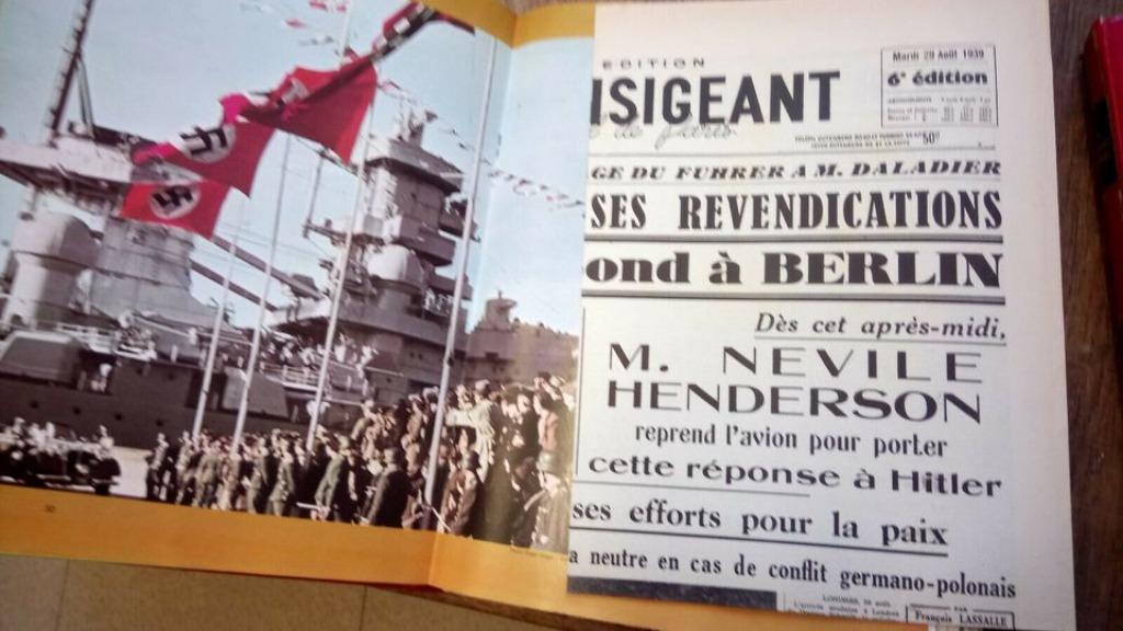 Encyclopédie La Dernière Guerre en 13 volumes, Enlèvement, Comme neuf