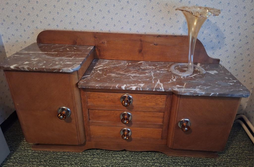 retro slaapkamer, Huis en Inrichting, Slaapkamer | Complete slaapkamers, Ophalen, Gebruikt