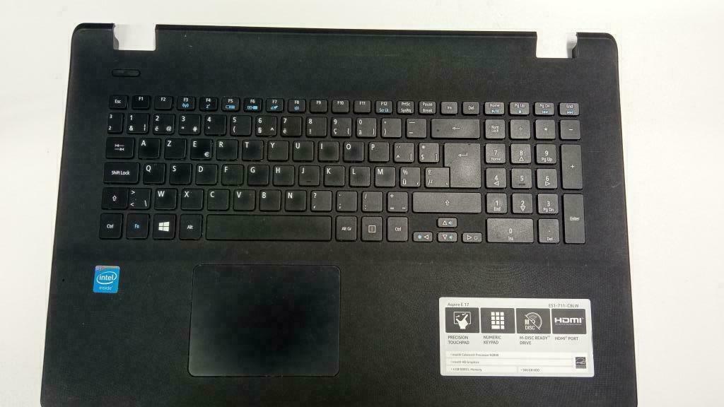 complete palmrest Acer Aspire E17 azerty be, Computers en Software, Ophalen of Verzenden, Zo goed als nieuw, Acer
