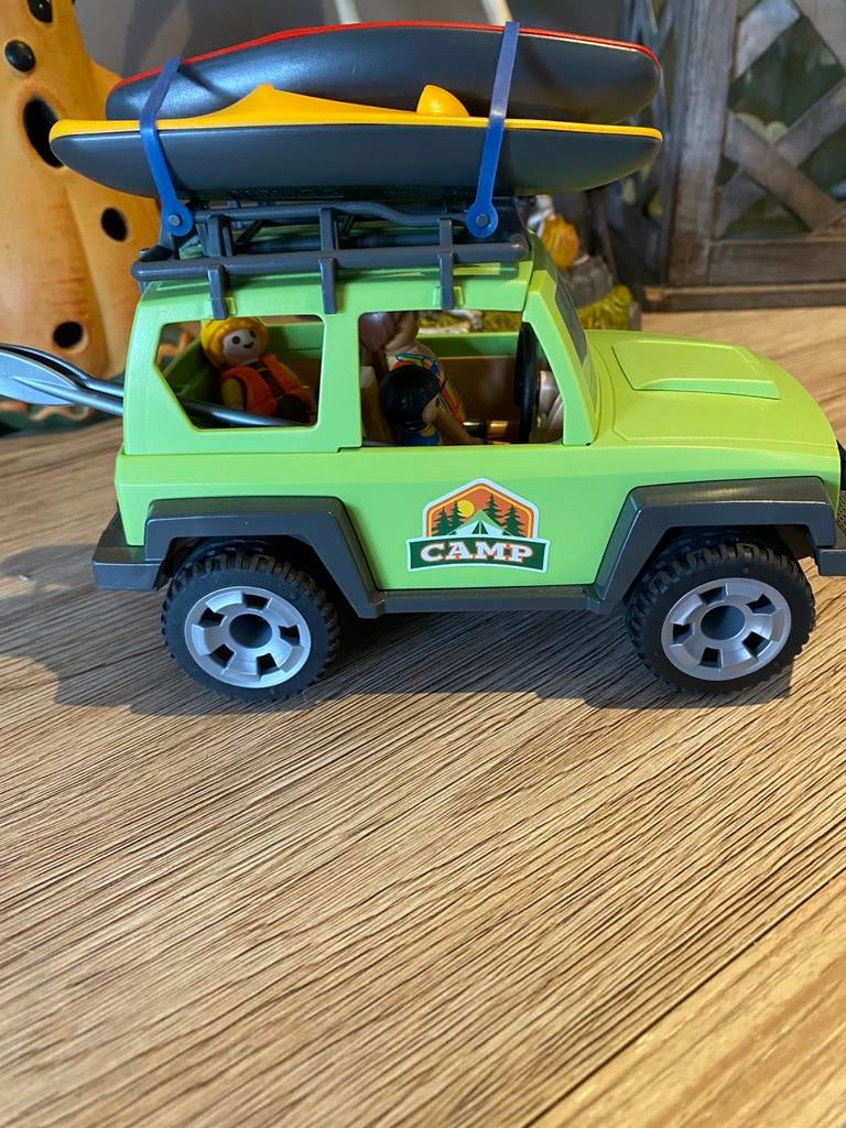Playmobil 6889 Familieterreinwagen met kajaks, Kinderen en Baby's, Ophalen, Zo goed als nieuw, Complete set