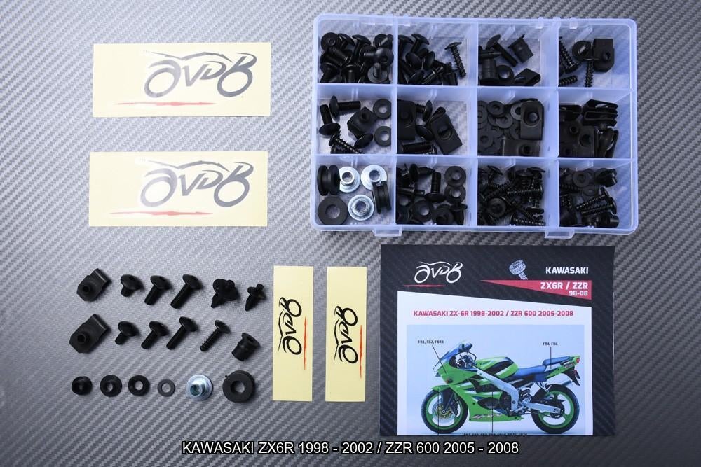 Kuip bouten set voor KAWASAKI ZX6R ZZR 600 1998 2008, Ophalen of Verzenden, Nieuw