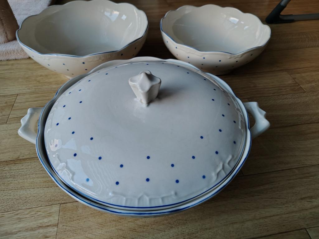 Boch soep terrine en 2 coupes, Antiek en Kunst, Ophalen of Verzenden